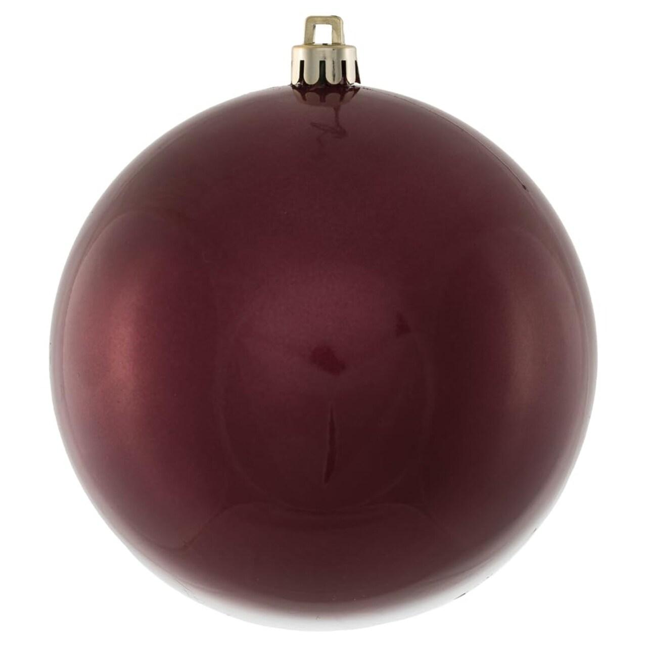Vickerman 4" Berry Red Candy Ball UV Drilled 6/Bag - N591021DCV